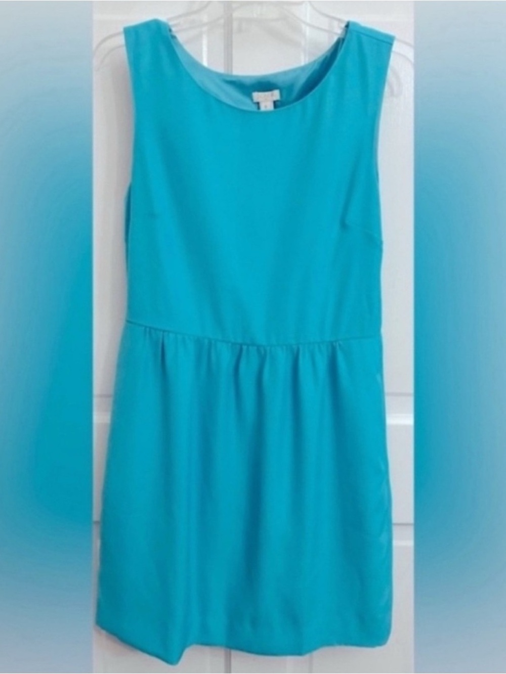J. Crew Turquoise Sheath Dress